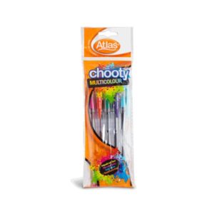 Atlas Chooty Muticolour Pen 5Pack