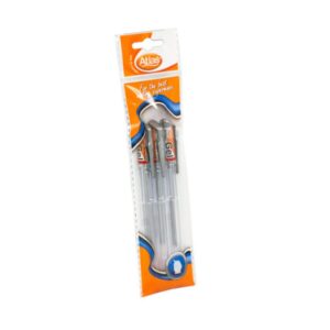 Atlas Chooty Silver Gel Pen 3Pack