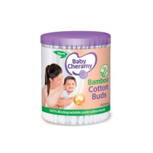 Baby Cheramy Bamboo Cotton Buds 100Pcs