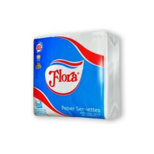 Flora Paper Servietts 100P