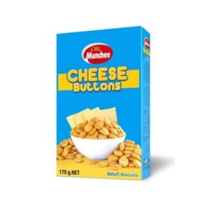 Munchee Cheese Button Biscuits 170G