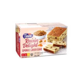 Tiara Butter Raisin Sponge Cake 250G